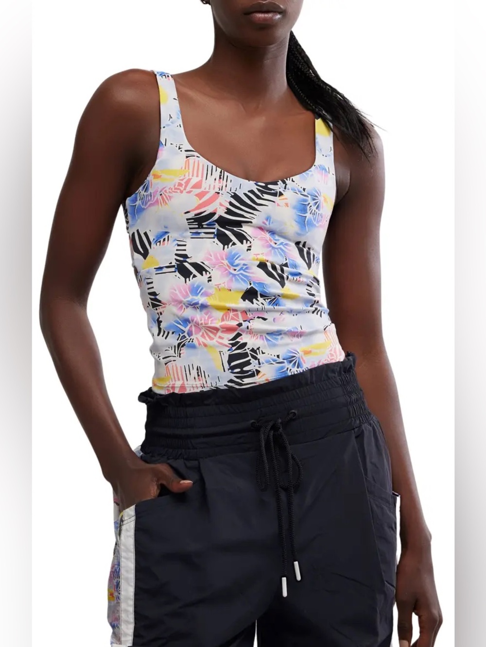 NWT FP Movement Never Better Long Printed Tank